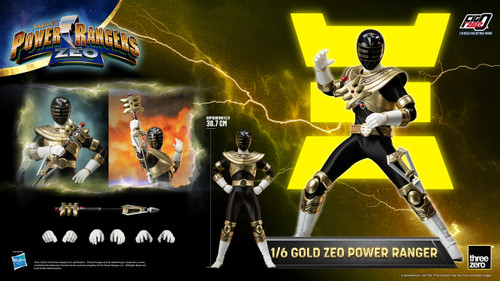 Threezero 1/6 Gold Zeo Power Ranger