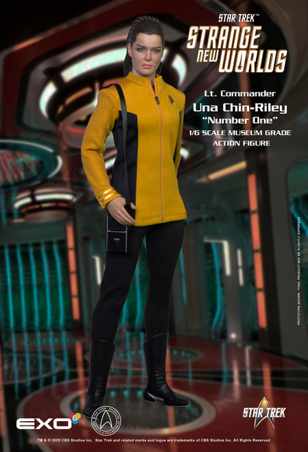 EXO-6 Star Trek 1/6 Lt. Commander Una Chin-Riley Number One Action Figure 1
