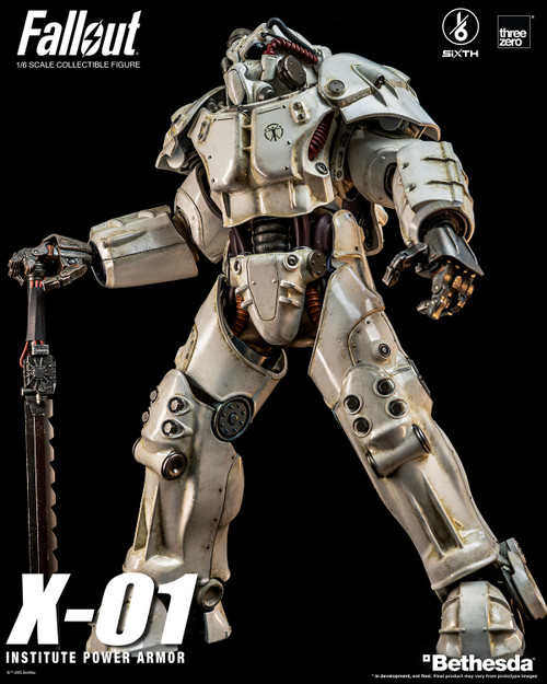 Threezero 1/6 X-01 Institute Power Armor Action Figure 3Z1003 2
