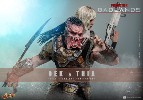 Hot Toys 1/6 MMS850 Predator Badlands Dek and Thia Action Figure Set 1