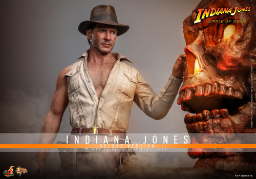 Hot Toys 1/6 Indiana Jones Temple of Doom Deluxe
