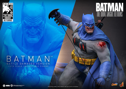 Hot Toys 1/6 CMS031 Batman Battle Damaged Version Action Figure 1