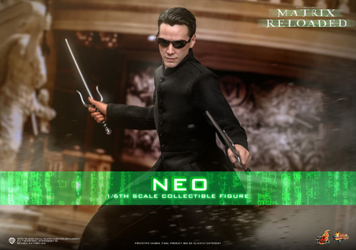 Hot Toys 1/6 MMS868 915437 The Matrix Reloaded Neo Action Figure 1