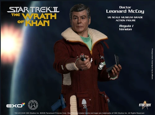 EXO-6  1/6 Wrath of Khan Dr. McCoy Regula I EXO-01-046S 9114742 3