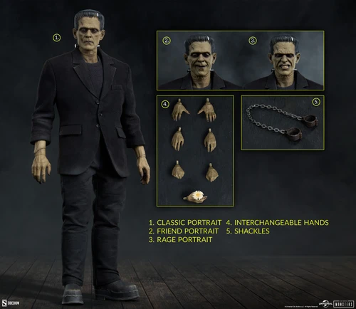 Sideshow Collectibles 1/6 1004832 Frankenstein Deluxe Action Figure 2