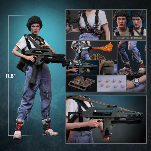 Hot Toys 1/6 MMS894 Ellen Ripley Alien Figure 915787 2