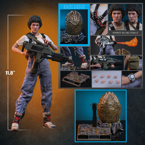 Hot Toys 1/6 MMS895 Ellen Ripley Alien Deluxe Figure 9157872 2