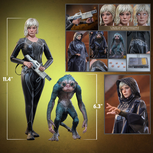 Hot Toys 1/6 Predator Badlands Thia and Bud Action Figure MMS900 915841 2