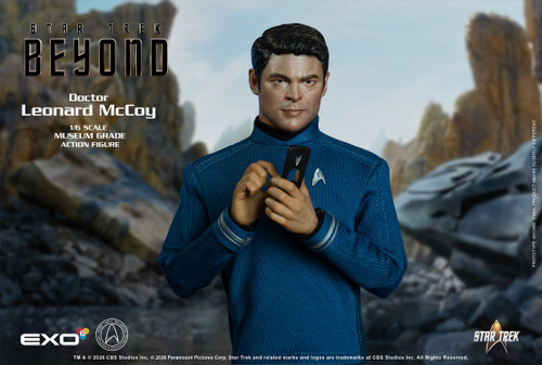 EXO-6  1/6 Star Trek Beyond Dr. Leonard Bones McCoy Karl Urban EXO-03-080 915843 Action Figure 1