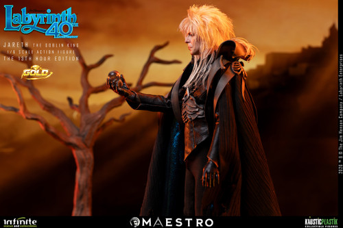 Infinite Statue 1/6 Jareth the Goblin King  "13th Hour" Gold Action Figure 9159112 1