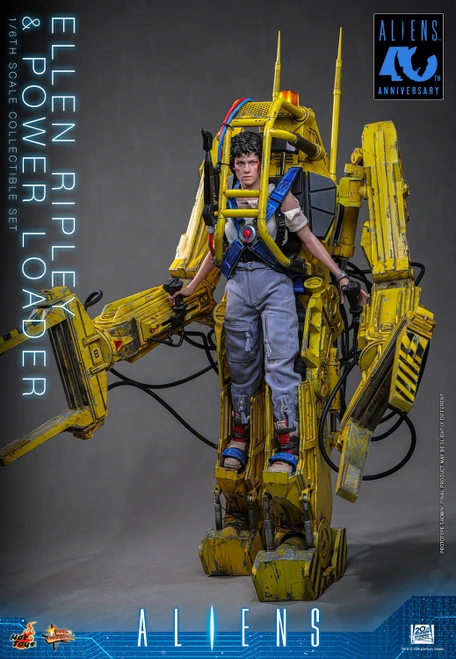 Hot Toys 1/6 Aliens Ellen Ripley Action Figure & Power Work Loader MMS923 9157862 2