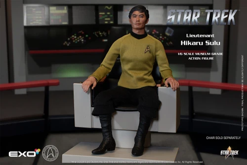EXO-6  1/6 Original Series Lieutenant Hikaru Sulu Action Figure EXO-01-035 916192 2
