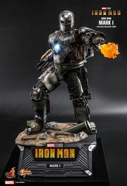 Hot Toys 1/6 Iron Man Mark I Armor Figure