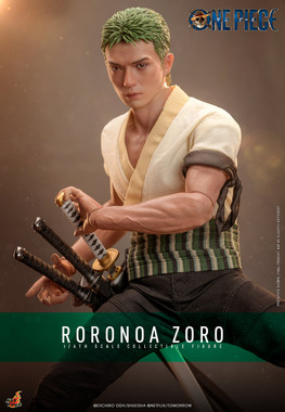 ONE PIECE フィギュア Hot Toys 1/6 Roronoa Zoro One Piece