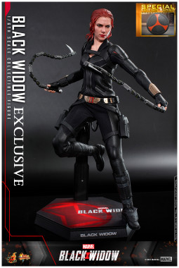 ホットトイズMMS603b ブラック・ウィドウ ボーナス付き1/6 フィギュア black-widow_MMS603B_1__30165.