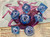 Beholder Eye Dnd dice set  Handmade Sharp Edge Liquid Core eye balls