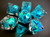 Tears of Deep (FLAWED) dnd dice set for Dungeons and Dragons, d20 Polyhedral dice set for TT RPG - incredible iridescent sparkles!
