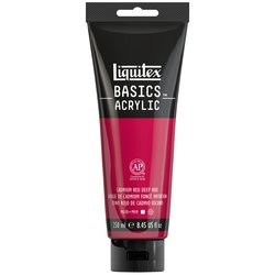 373554, Liquitex Basics, Cadmium Red Deep Hue, 8.45oz.