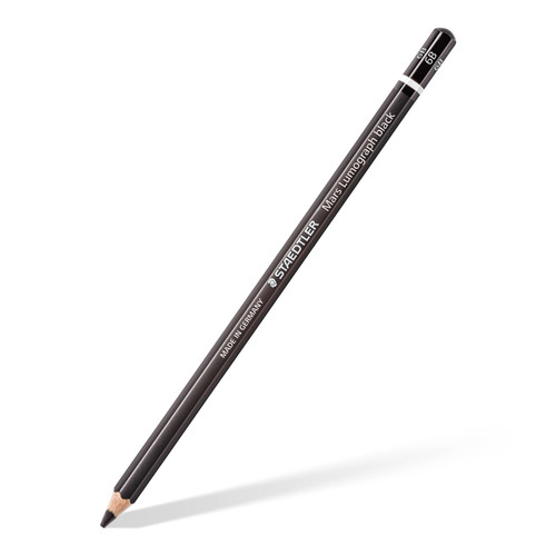 443037, Staedtler Mars Lumograph Black, 6B, Dozen