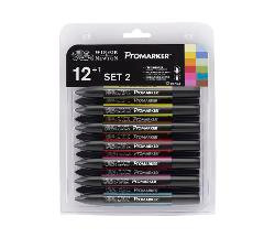 438557, Winsor and Newton Promarker 12 Set 2