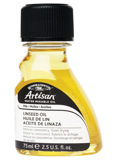 371289, Artisan Water Mixable Linseed Oil, 75ml.