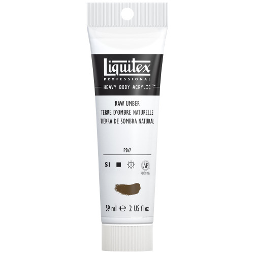 372025, Liquitex Heavy Body, Raw Umber, 2oz.