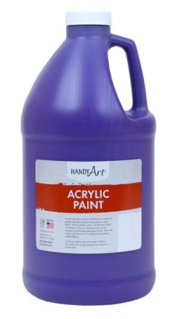 376055, Handy Art Acrylic, Violet, 64oz.