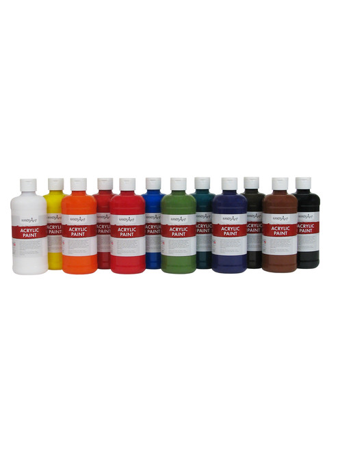 376021, Handy Art Acylic Set, 12x16oz.          S