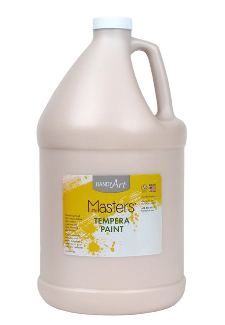 380500, Handy Art Little Masters Tempera, Peach, 128oz.