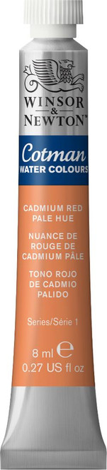 372606, Cotman Watercolor, Cadmium Red Pale Hue