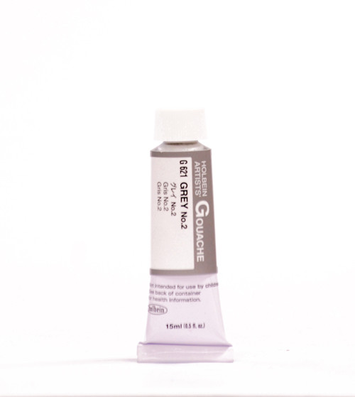 375709, Holbein Designer Gouache, Grey No.2,  15ml.