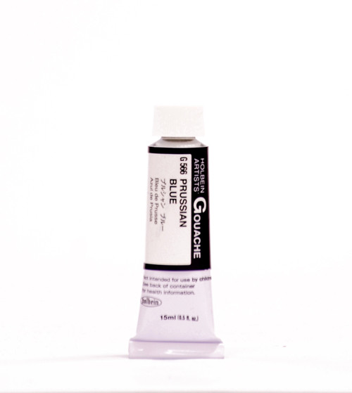375723, Holbein Designer Gouache, Prussian Blue, 15ml.