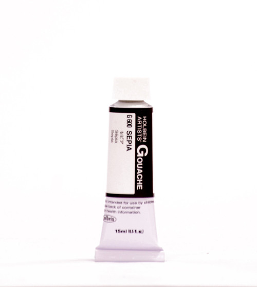 375783, Holbein Designer Gouache, Sepia, 15ml.