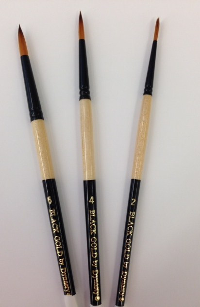 407819, Black Gold, Round, 4