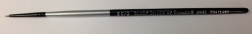 407001, Black Silver Watercolor Brush, Short Liner, #10/0