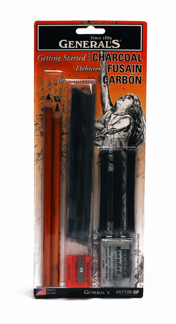 447013, General's Charcoal Drawing Assortment Set