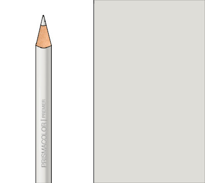 446087, Prismacolor Colored Pencils, PC1068, French Grey 10%
