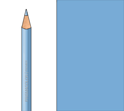446174, Prismacolor Colored Pencils, PC1086, Sky Blue Light