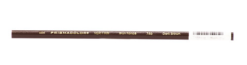 446224, Verithin Colored Pencils, 746, Dark Brown