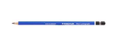 443016, Staedtler Mars Lumograph Pencil, 6B, Dozen