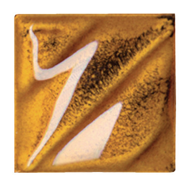 611234, Amaco Gloss Glaze , Lead Free, Cone 06-05, Pint, LG-65, Amber