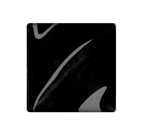 611555, Amaco Teacher's Palette Glazes, Cone 05 ,Pints, TP-1, Coal Black