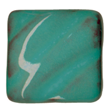 611605, Amaco Opalescent Glazes, Cone 05, Pints, O-21 CL, Aquamarine