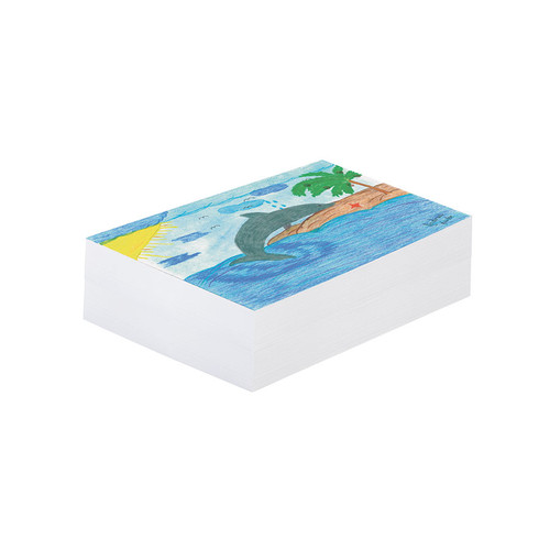 342116, Bulk Newsprint Paper, 9" x 12",  500 sheets