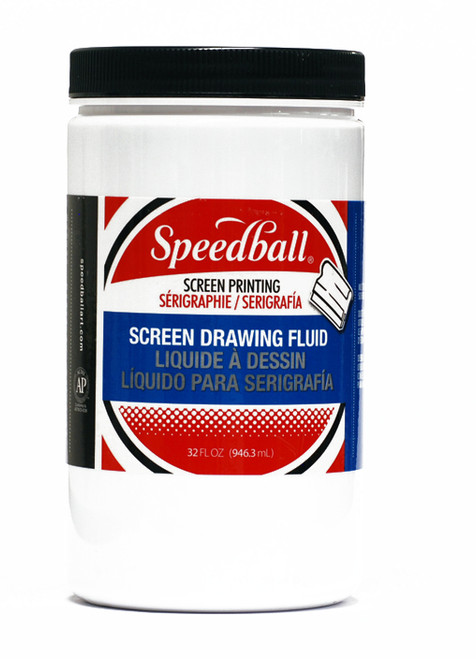 629403, Speedball Screen Drawing Fluid, 32 oz. Jar