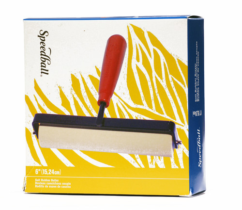 621035, Speedball Soft Rubber Brayer, #4129, 6"