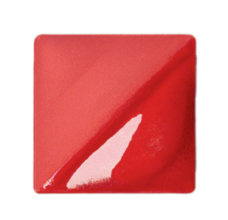 612455, Amaco Velvet Underglaze, V-388, Radiant Red, 2oz.