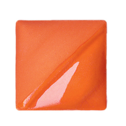 612456, Amaco Velvet Underglaze, V-389, Flame Orange, 2oz.