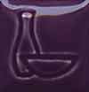 619009, Duncan Envision Glaze, IN-1011, Royal Purple, Pint
