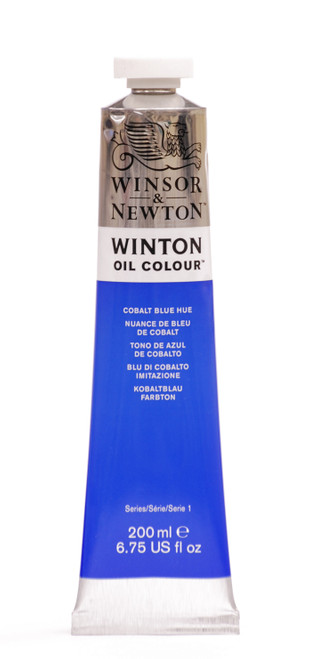 372682, Winton Oil Colour, Cobalt Blue Hue, 200ml.